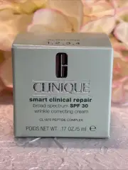CLINIQUE Smart Clinical Repair SPF 30 Wrinkle Correcting Cream Mini .17oz FreeSh