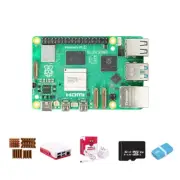4GB RAM Raspberry Pi 5 Motherboard + Case + Power Supply + 32GB SD Card + Reader