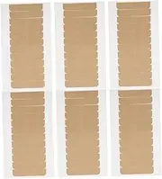 BIUDECO Double-sided Tape 6 Sheets Hair Extension Tapes Glue for Wig Extensions