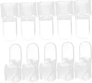 CRILSTYLEO 10pcs Soft Plastic Nail Edge Protectors Nail Varnish Spill Proof Cuticle Protectors Nail Art Tools Nail Guards Beauty Salon Nail Tips Manicure Accessories
