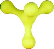 Hot New Not Pour Glue Dog Toy Small Dog Bite Toy Dog Tooth Cleaning Chewing Playing IQ Treat Toy Pet Puppy Supplies Molar Stick cleaning expends energy grinding teeth (Color : Yellow-9.4x8.8cm)
