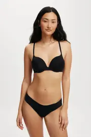 [Body] Body - Ultimate Comfort Push Up2 T-Shirt Bra - Black 10B BLACK