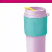 Tupperware Eco To Go Travel Tumbler Cup 16oz Dishwasher Safe Pink Teal NWT