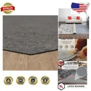 Eco-Friendly 6x9 Non-Slip Rug Pad - Low Profile for Safe Comfort on All Floors