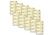 10pc Spirax 550 Telephone Message Book Carbonless Writing Stationery 40-Pages