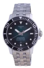 Tissot T-Sport Seastar Powermatic 80 300M Swiss Made Automatic Diver Mens Watch