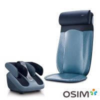 【OSIM】DIY按摩椅 腿樂樂藍+背樂樂2藍