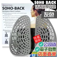 在飛比找蝦皮購物優惠-SOHOBACK 舒活透氣雙背墊 灰色 安能背克 Energ