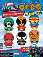 Marvel Heroes Buildable Figurines Series #2 Random 100 pcs