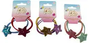 Fab You! Sparkly Stars Hair Ties 2-Pack