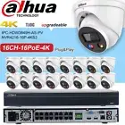 AU Dahua 16CH 4K 8MP Home Security Camera Systems Tioc IPC-HDW3849H-AS-PV lot
