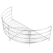 Semi- Drop Rack for Frying Half Round Pan with Drain