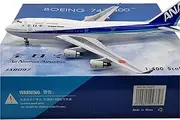 Pre-Built Model Aircraft 1:400 17CM Scale Model Collectible Airplanes for ANA B747-400 JA8097 Chinese Version Diecast Metal Aircraft Miniature Airplane Model