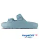 【KangaROOS 美國袋鼠鞋】女鞋 PUFFS 泡芙柔底拖鞋 拖鞋 涼鞋 (藍-KW32256)