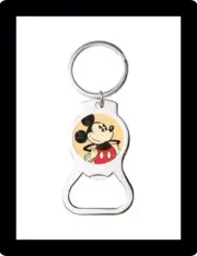 CLASSIC MICKEY MOUSE ART CUSTOM BOTTLE OPENER KEYCHAIN KEY RING COOL UNIQUE GIFT