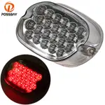 < MOTO LIGHTS > LED 摩托車後尾燈踏板車後剎車停止信號燈摩托車零件適合大多數哈雷摩托車