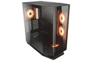 Cougar FV270 RGB Black Curved Panoramic Tempered Glass E-ATX Gaming Case - Black