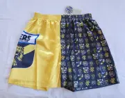 Richmond Tigers AFL FC2047 S22 Mens Retro Logo Printed Satin Boxer Shorts New