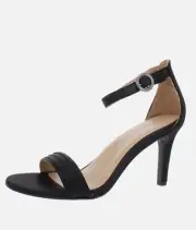 Naturalizer Kinsley 2 Women's Black Satin Heels - Size 9.5M