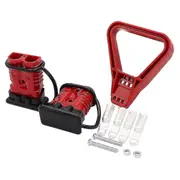 2pcs 175a 1/0 Awg Battery Power Connector Cable Quick Connect Disconnect Kit For Anderson Connector