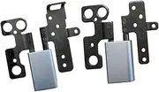 New Compatible for Asus Compatible for VivoBook Flip 14 TP412 TP412F TP412FA TP412U TP412UA Touch Series Rear Lid TOP Case Laptop LCD Back Cover/Hinges (Color : Silver Hinges)
