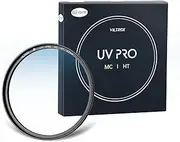VILTROX 62mm MC UV Protection Filter 18 Multi-Layer Coatings UHD Camera Lens UV Filter, Ultra Hard Coating, Nano Coating, Hydrophobic, Scratch Resistant Ultra-Slim UV Filter for 62mm Camera Lens