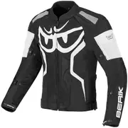 Berik Imola Air Motorrad Textiljacke, black-white, Size 56 for Men Black White