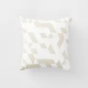 Sheridan Lankin Square Cushion in Salt Cotton/Polyester