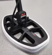 Minelab Manticore M8" Coil Bumper-Completely Contoured Rubber Guard. ~White~