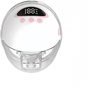 Wearable breast pump，Electric Breast Pump Wearable with 4 Modes 12 Levels,Leakproof Discreet Hands Free Pump,with a body capacity of 160ml(White)