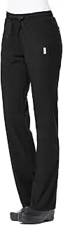 [Maevn] Eon Women's Coolmax Drawstring Mesh Panel Scrub Pant