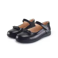 在飛比找momo購物網優惠-【OSOMESHOES 奧森】女童黑皮鞋 真皮皮鞋 學生皮鞋