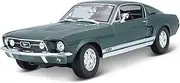Maisto 1:18 Scale 1967 Ford Mustang GTA Fastback Diecast Vehicle (Colors May Vary)