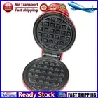 LF# Mini Waffle Maker Nonstick Waffle Iron Sandwich Cake Baking Tray (US Round)