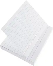 NOLITOY 200pcs Horizontal Ruled Index Cards Heavy Card Stock Note for School Office Home for Notes Flashcards Study Guides and Presentations