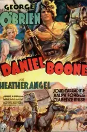 Daniel Boone poster Heather Angel George O'Brien 1936 Movie OLD PHOTO