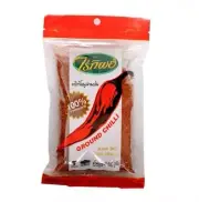 Dried Thai Chilli Pepper Ground Powder 100% Hot Spice Chili Raitip Brand 100g