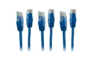 3x Pro2 10m Blue Cat 6 Cat6 RJ45 Ethernet Internet Network LAN Patch Cable Lead