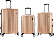 [Rockland] Paris Hardside Luggage with Spinner Wheels