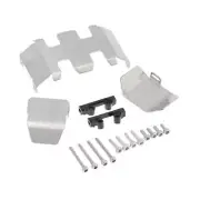 Steel Axle Skid Plate Guard Set For Axial SCX24 AX90081 AXI00001/2 1:24 RC Car L