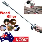 Grass Burner Weed Killer Kit Shrub Butane Gas Torch Fire Lighter Garden Tools