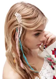 [Ebb & Flow] Quartz Crystal Hair Comb