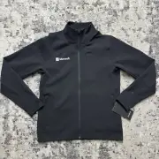 Lululemon Sojourn Jacket Mens Large Black Full Zip Embroidered Logo LM3CZOS