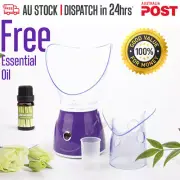 130w Nano Facial Steamer Deep Cleansing Hydration Sauna Spa Essential Oil AU
