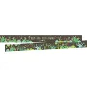 Double-Sided Border with Inspirational Quote, Prickles, for Bulletin Boards, ...