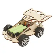 Technica DIY Motorized Sports Car Kids Science Experiment Material Kits Toys Gif