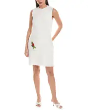 Frances Valentine Twiggy Fringe Shift Dress