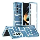 For Samsung Galaxy Z Fold6 Fold5 Fold4 Fold3 Hinge Case with Screen Protector
