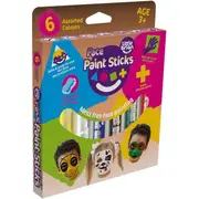 Little Brian Paint Sticks - Face 6 pack