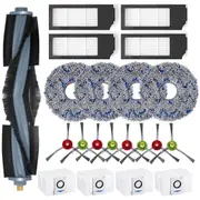 For Deebot X1 Omni X1 Turbo Robot Vacuum Cleaner Main Side Brush Hepa Filters Mop Cloth Dust Bags S